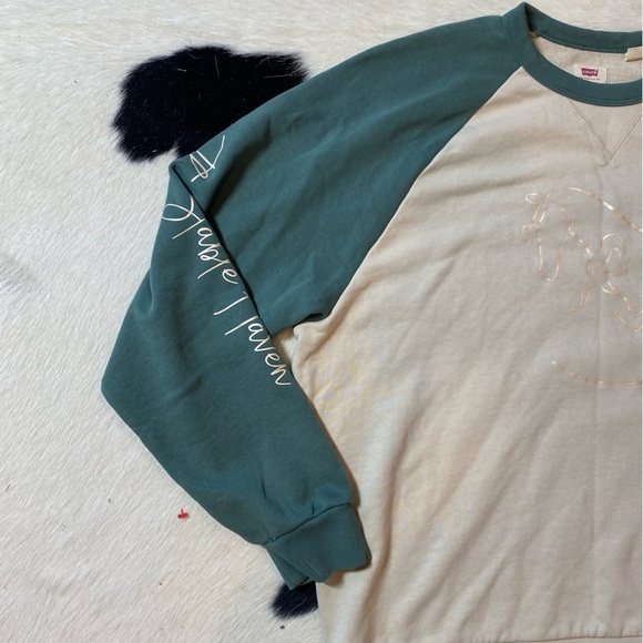 Levi's women's sweatshirt with raglan sleeves “The Stable Haven” - Picture 2 of 7